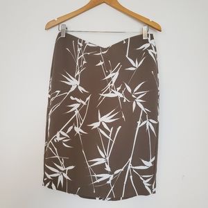 NWT Banana Republic - Print Pencil Skirt (Size 6)